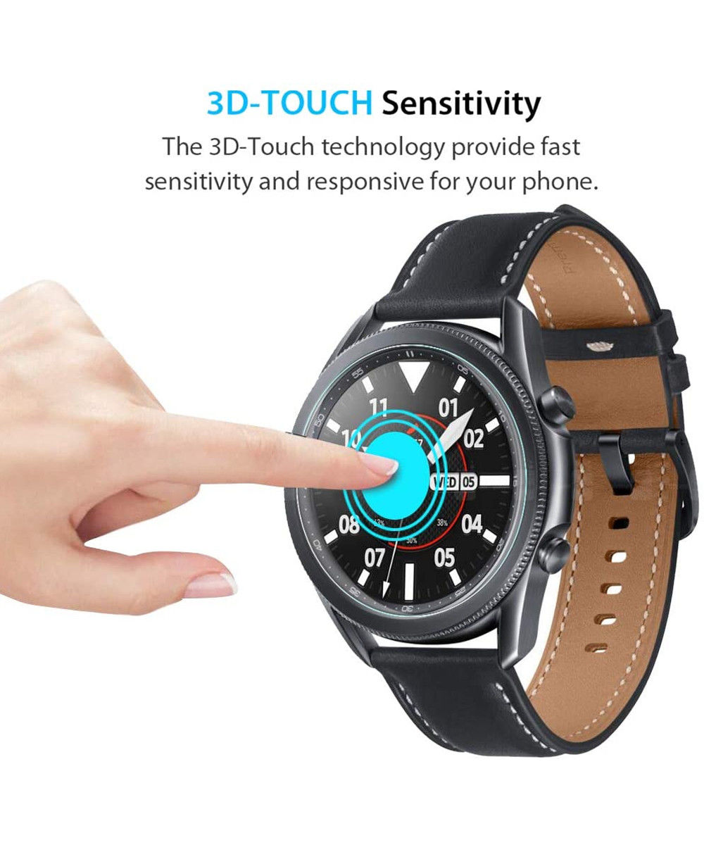 Samsung Galaxy Watch 3 45MM Screenprotector Soft TPU Display Folie afbeelding 4