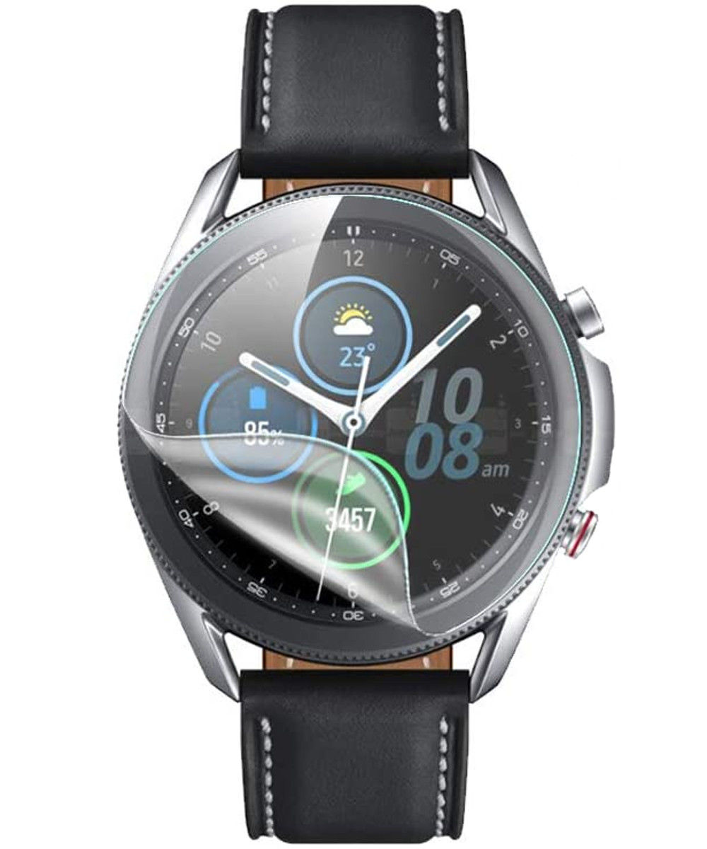 Samsung Galaxy Watch 3 45MM Screenprotector Soft TPU Display Folie afbeelding 1