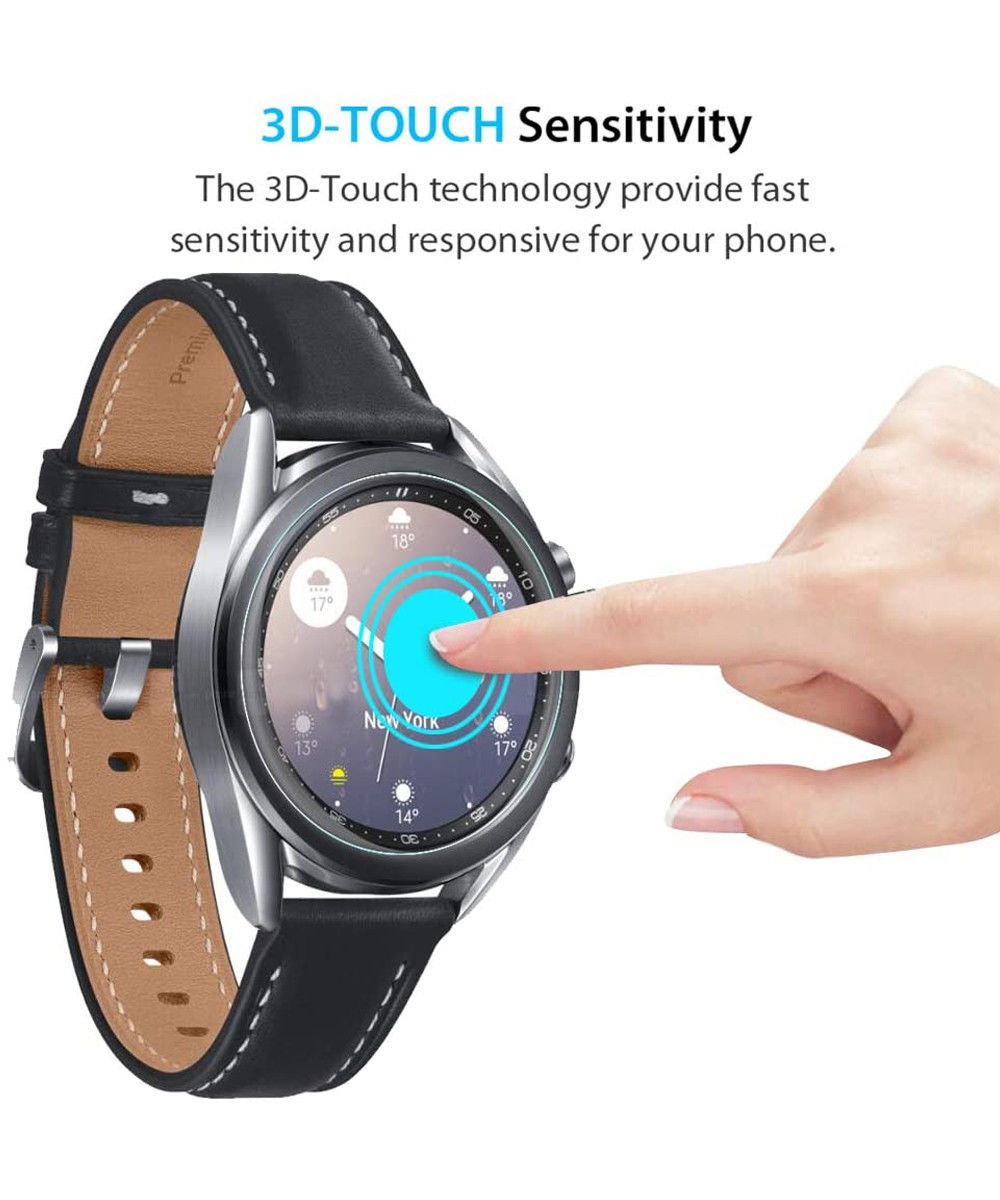 Samsung Galaxy Watch 3 41MM Screenprotector Soft TPU - Display Folie afbeelding 4