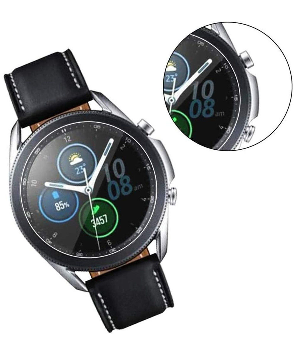 Samsung Galaxy Watch 3 41MM Screenprotector 3D Tempered Glass (2-Pack) afbeelding 3