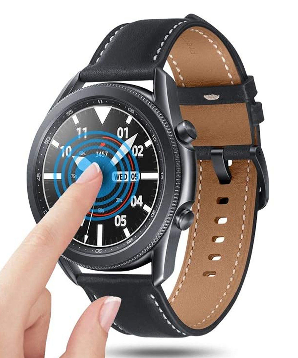 Samsung Galaxy Watch 3 41MM Screenprotector 2.15D 9H - Tempered Glass afbeelding 2