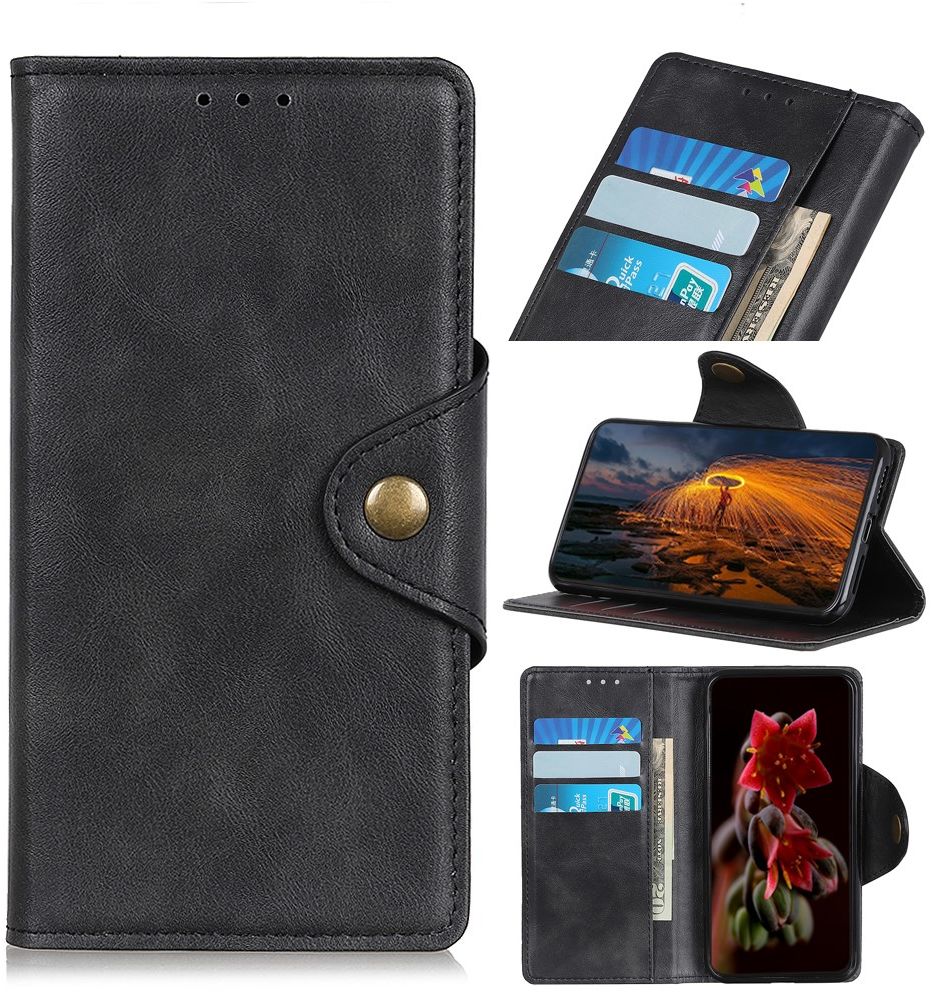 OnePlus Nord Portemonnee Bookcase Hoesje Zwart afbeelding 2