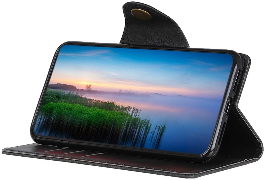 OnePlus Nord Portemonnee Bookcase Hoesje Zwart afbeelding 4