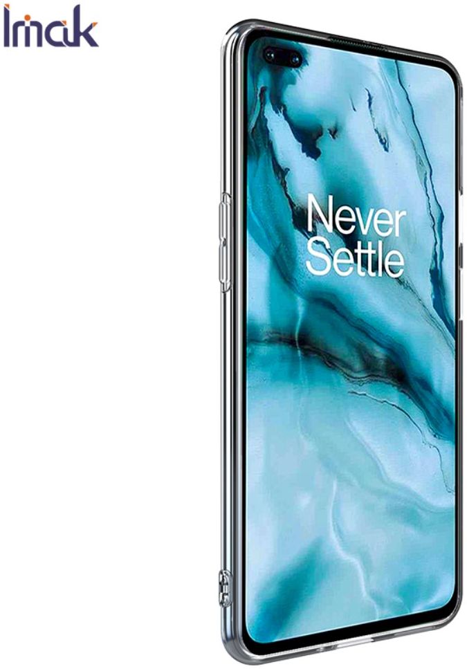 IMAK UX-5 Series OnePlus Nord Hoesje Flexibel Dun TPU Transparant afbeelding 5