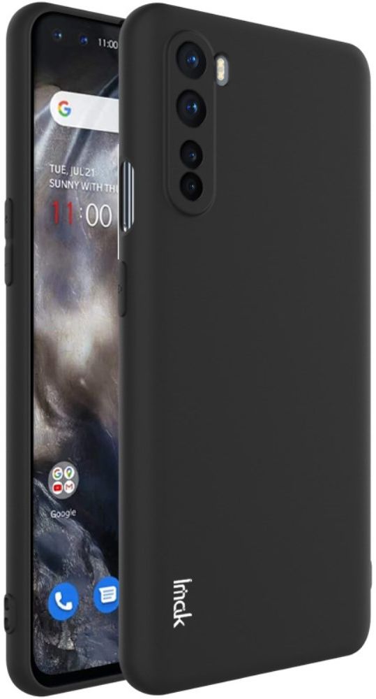 IMAK UC-1 Series OnePlus Nord Hoesje Matte TPU Zwart afbeelding 1