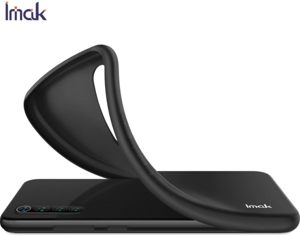 IMAK UC-1 Series OnePlus Nord Hoesje Matte TPU Zwart afbeelding 4