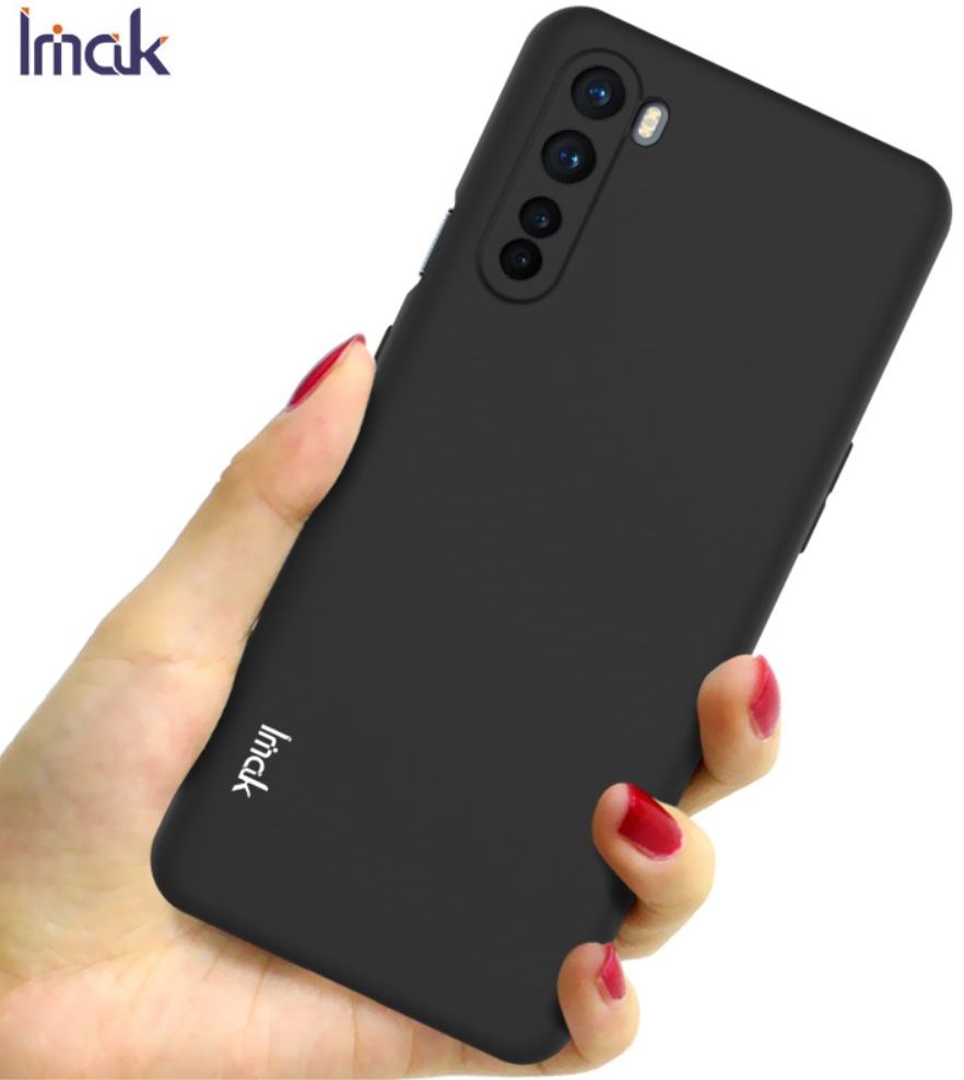 IMAK UC-1 Series OnePlus Nord Hoesje Matte TPU Zwart afbeelding 6