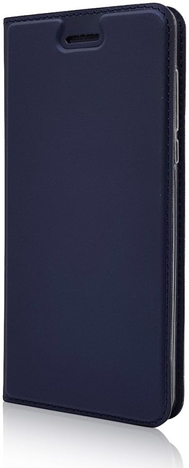 Nokia 6 (2017) Portemonnee Hoesje Kunstleer Donker Blauw afbeelding 7