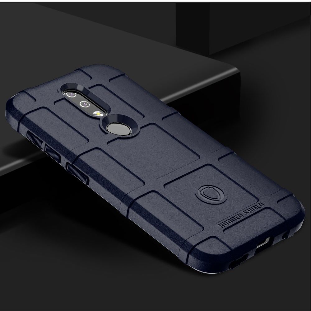 Nokia 4.2 Hoesje Shock Proof Rugged Shield Blauw afbeelding 2
