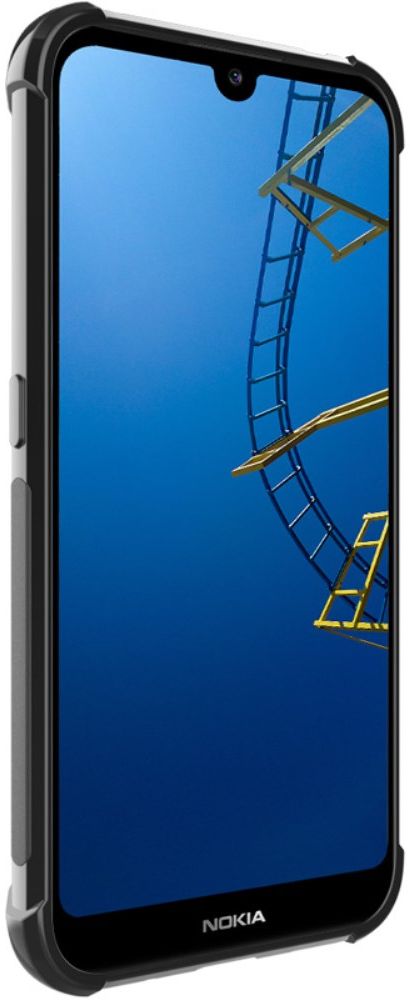 Nokia 4.2 Brushed TPU Hoesje Zwart afbeelding 6