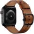 Apple Watch 1-10/SE/Ultra Bandje - 49/46/45/44/42MM - Leer - Bruin afbeelding 1