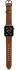 Apple Watch 1-10/SE/Ultra Bandje - 49/46/45/44/42MM - Leer - Bruin afbeelding 5