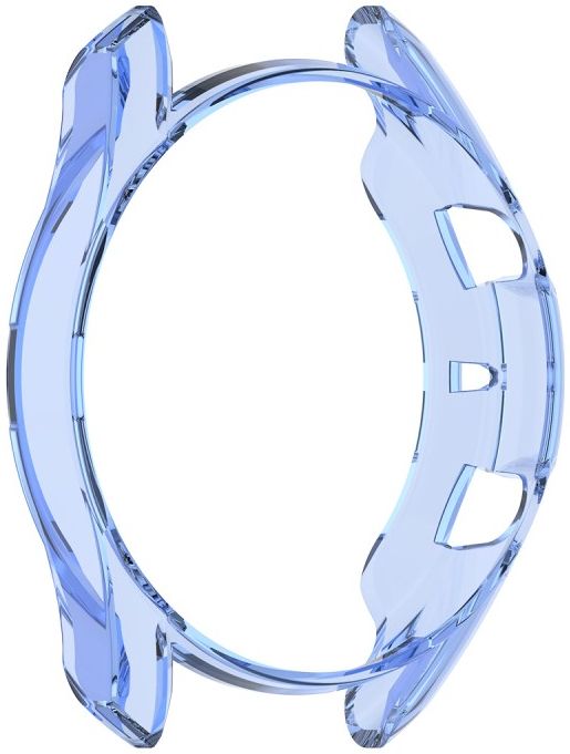 Samsung Galaxy Watch 3 45MM Hoesje Flexibel TPU Bumper Blauw afbeelding 4