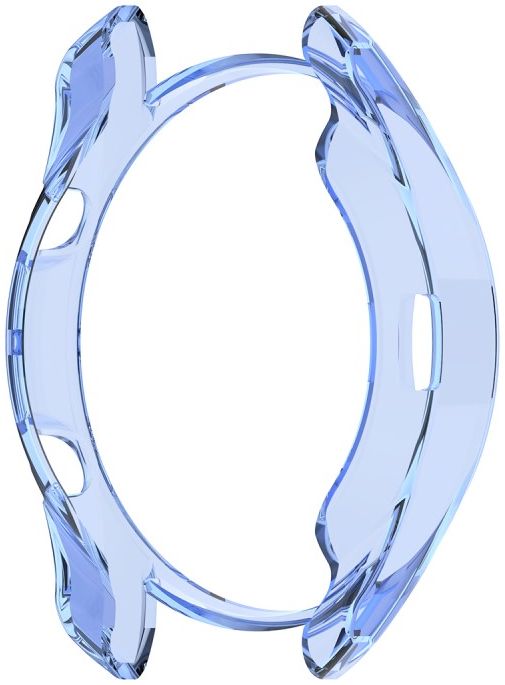Samsung Galaxy Watch 3 45MM Hoesje Flexibel TPU Bumper Blauw afbeelding 5