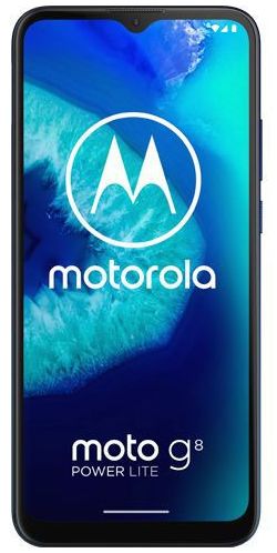 Motorola Moto G8 Power Lite Dark Blue afbeelding 2