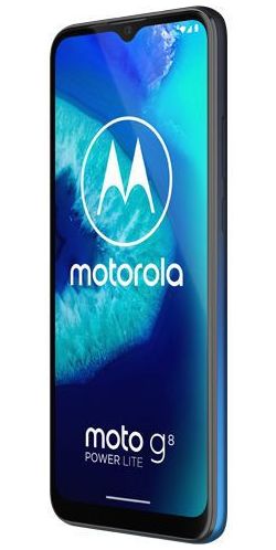 Motorola Moto G8 Power Lite Dark Blue afbeelding 3