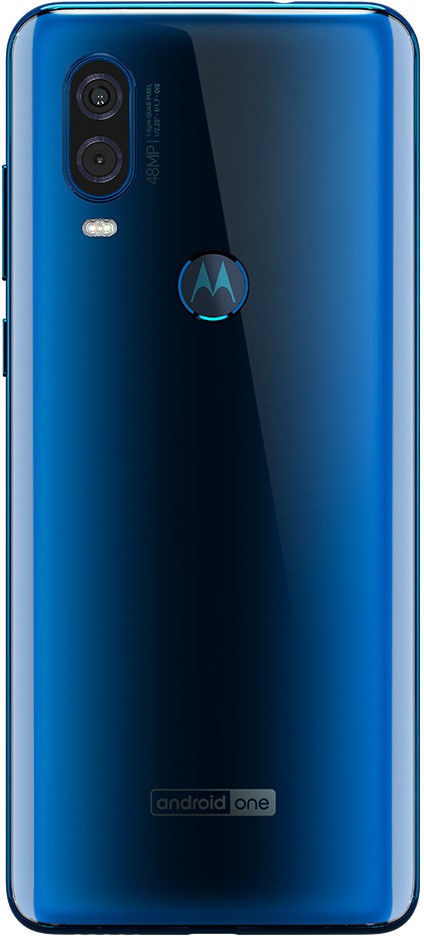 Motorola One Vision Blue afbeelding 1