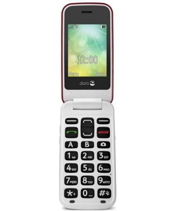 Doro 2424 Red/White Telefoons