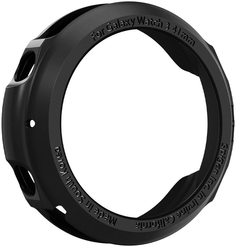 Spigen Liquid Air Samsung Galaxy Watch 3 41MM Hoesje Zwart afbeelding 6