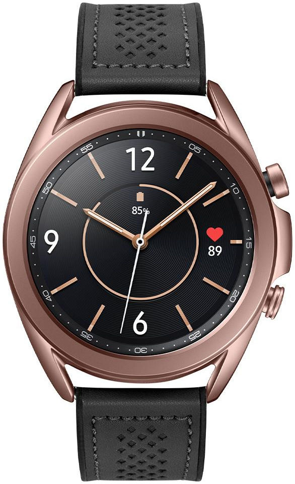 Spigen Retro Fit Universeel Smartwatch 20MM Bandje Kunst Leer Zwart afbeelding 2