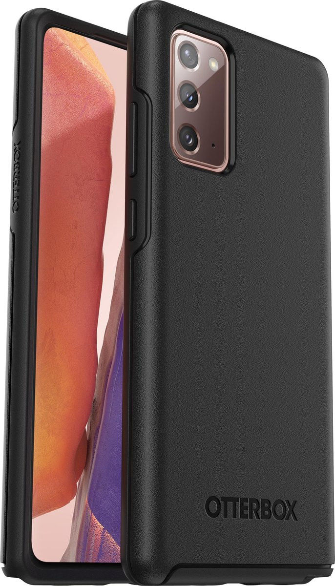 Otterbox Symmetry Series Samsung Galaxy Note 20 Hoesje Zwart afbeelding 1