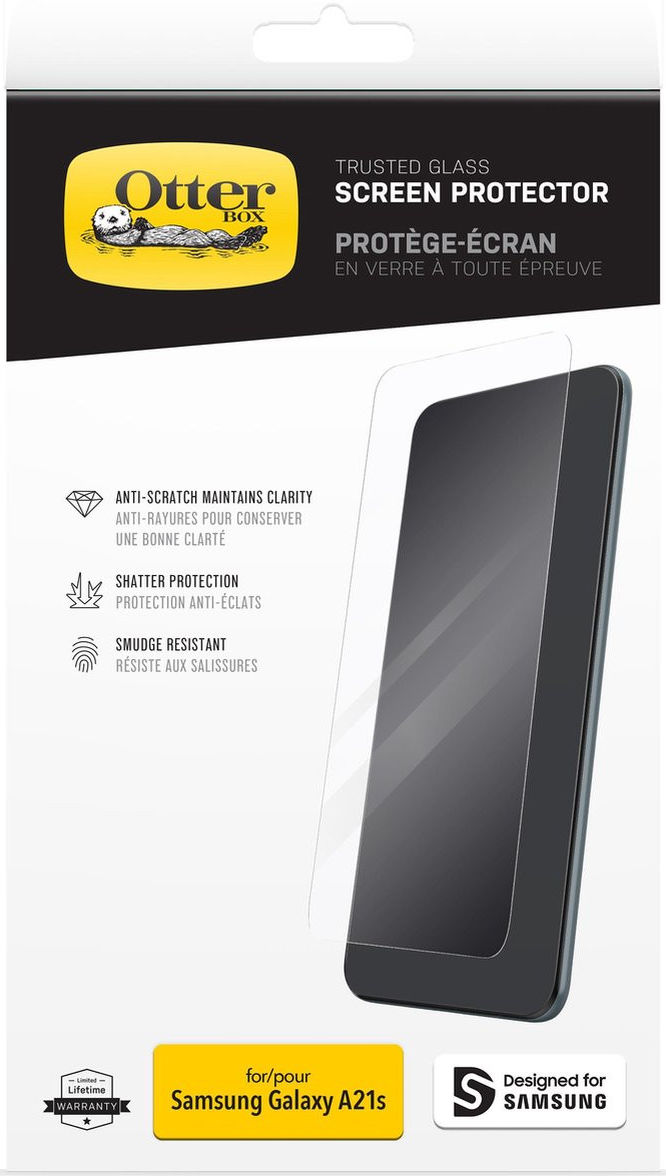 Otterbox Trusted Glass Clear Samsung Galaxy A21s afbeelding 1