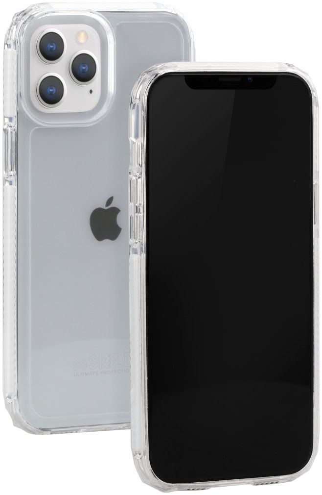 SoSkild Defend 2.0 Heavy Impact iPhone 12 / 12 Pro Hoesje Transparant afbeelding 2