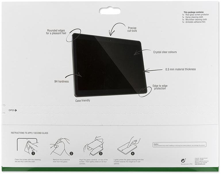 4smarts Second Glass 2.5D Samsung Galaxy Tab S7 Tempered Glass afbeelding 3