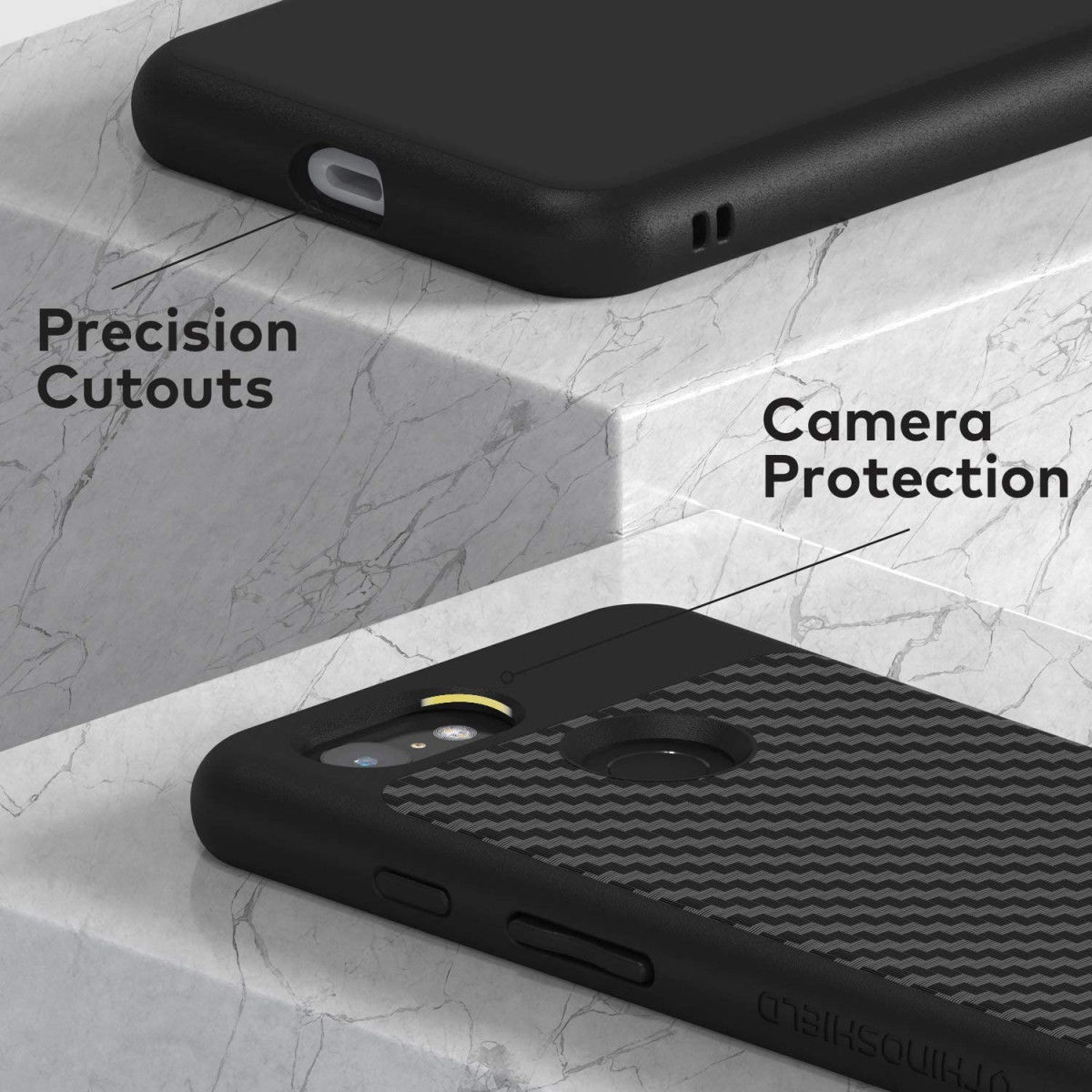 RhinoShield SolidSuit Samsung Galaxy A51 Hoesje Classic Zwart afbeelding 8