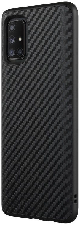 RhinoShield SolidSuit Samsung Galaxy A71 Hoesje Carbon Fiber afbeelding 2