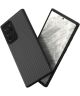 RhinoShield SolidSuit Samsung Galaxy Note 20 Ultra Hoesje Carbon Fiber
