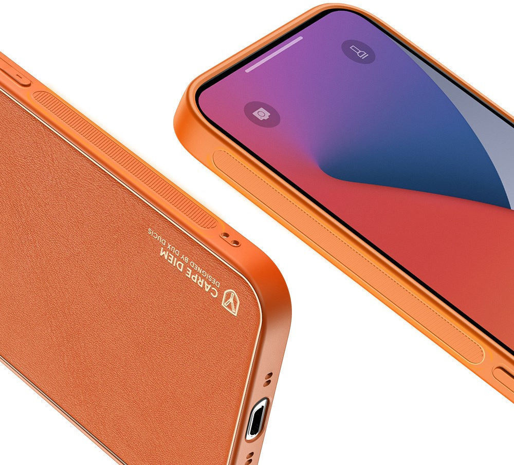 Dux Ducis Yolo Series Apple iPhone 12 Mini Hoesje Back Cover Oranje afbeelding 6