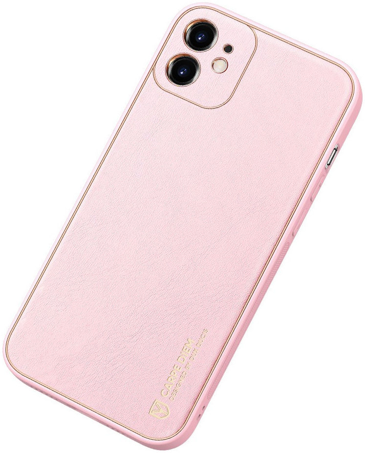 Dux Ducis Yolo Series Apple iPhone 12 Mini Hoesje Back Cover Roze afbeelding 3