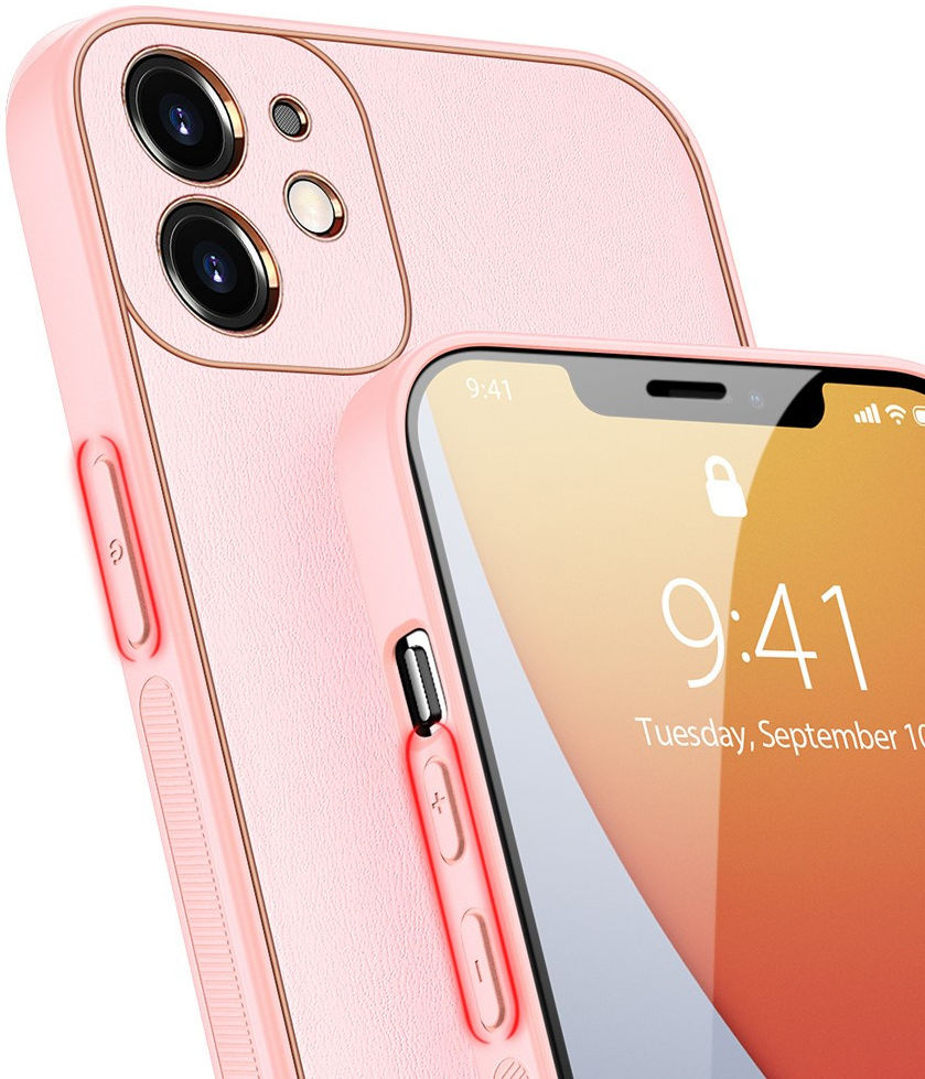 Dux Ducis Yolo Series Apple iPhone 12 Mini Hoesje Back Cover Roze afbeelding 6