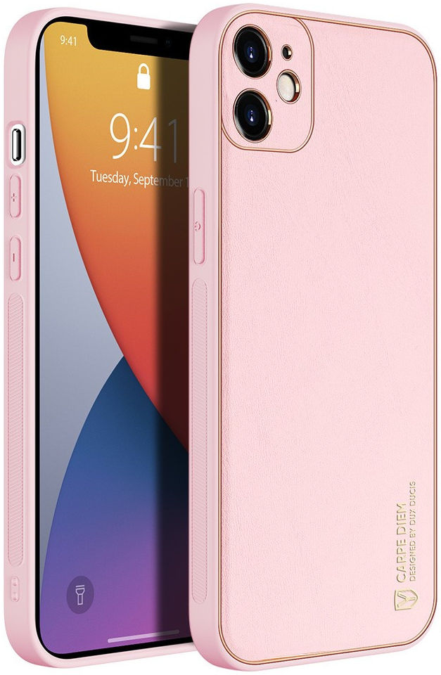 Dux Ducis Yolo Series Apple iPhone 12 Mini Hoesje Back Cover Roze afbeelding 7