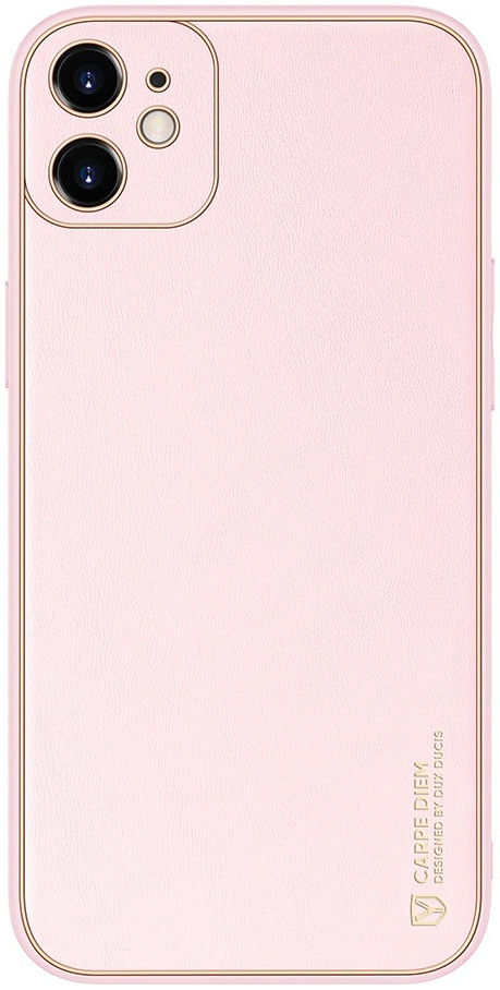 Dux Ducis Yolo Series Apple iPhone 12 Mini Hoesje Back Cover Roze afbeelding 1