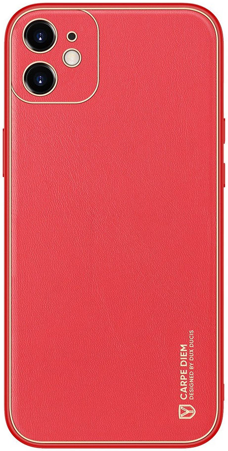 Dux Ducis Yolo Series Apple iPhone 12 Mini Hoesje Back Cover Rood afbeelding 1