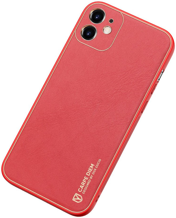 Dux Ducis Yolo Series Apple iPhone 12 Mini Hoesje Back Cover Rood afbeelding 3