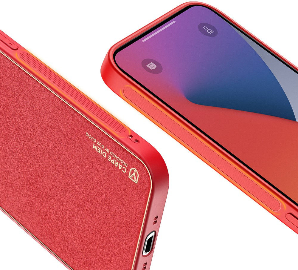 Dux Ducis Yolo Series Apple iPhone 12 Mini Hoesje Back Cover Rood afbeelding 6