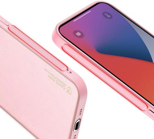 Dux Ducis Yolo Series Apple iPhone 12 Pro Hoesje Back Cover Roze afbeelding 4