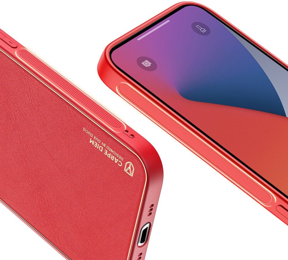 Dux Ducis Yolo Series Apple iPhone 12 Pro Hoesje Back Cover Rood afbeelding 4