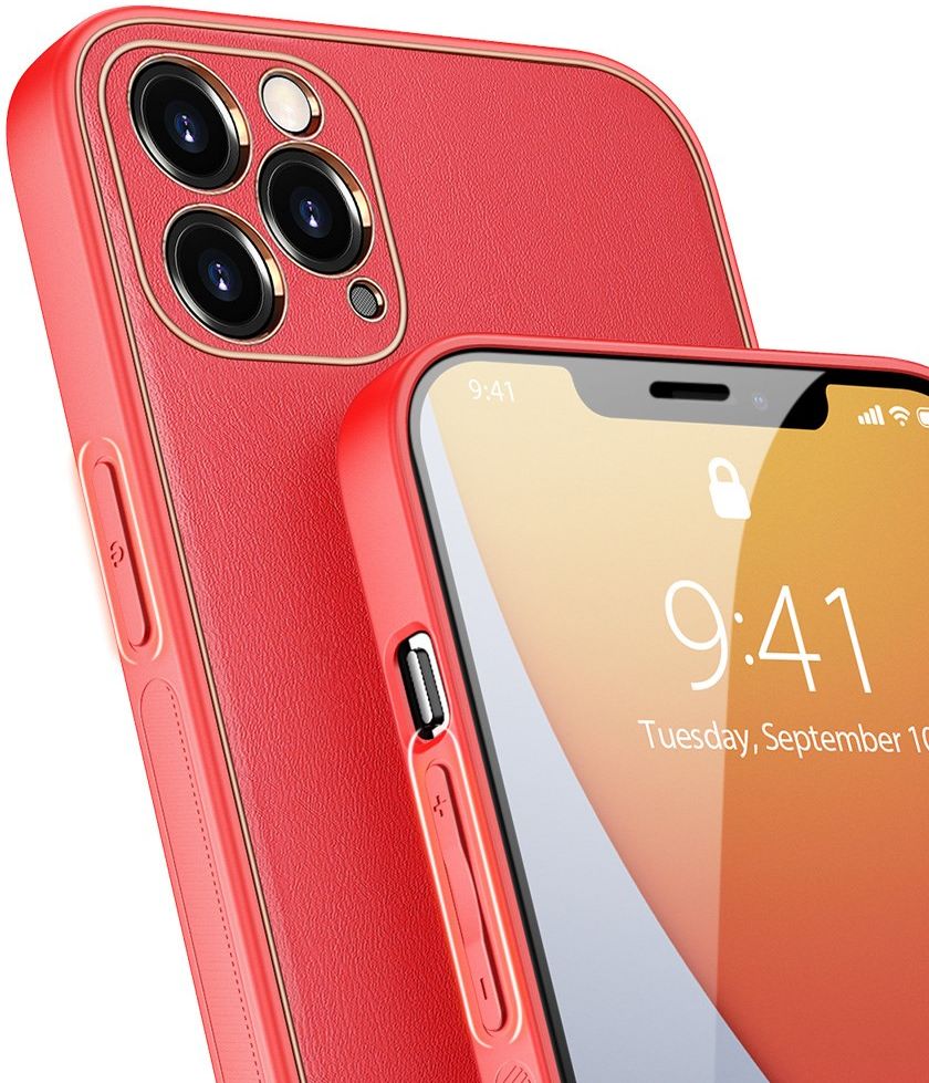 Dux Ducis Yolo Series Apple iPhone 12 Pro Hoesje Back Cover Rood afbeelding 6