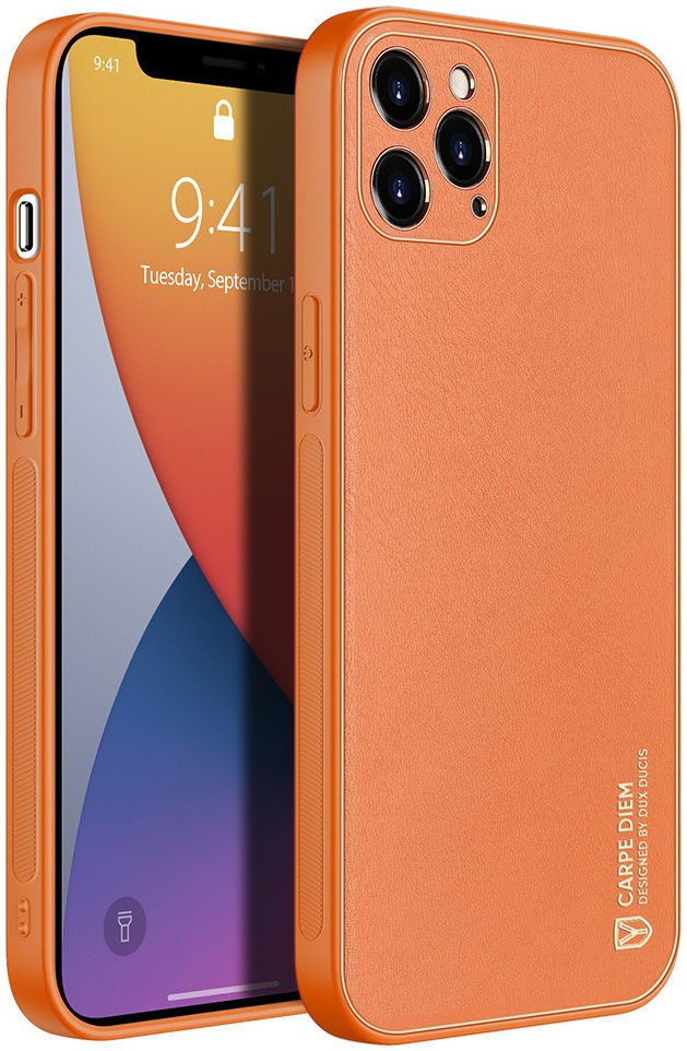 Dux Ducis Yolo Series Apple iPhone 12 Pro Max Hoesje Back Cover Oranje afbeelding 2