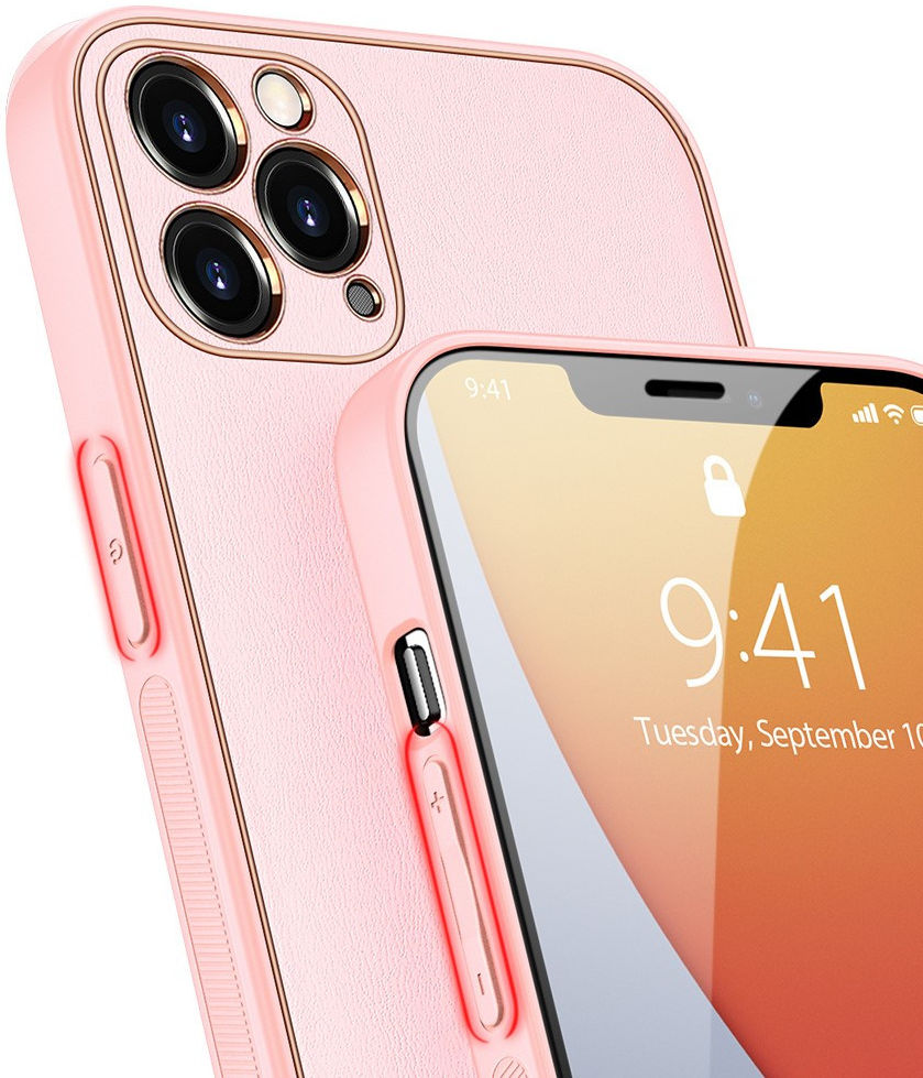 Dux Ducis Yolo Series Apple iPhone 12 Pro Max Hoesje Back Cover Roze afbeelding 3