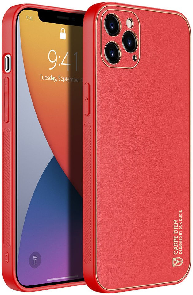 Dux Ducis Yolo Series Apple iPhone 12 Pro Max Hoesje Back Cover Rood afbeelding 2