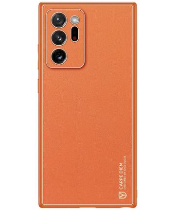 Dux Ducis Yolo Samsung Galaxy Note 20 Ultra Hoesje Back Cover Oranje Hoesjes