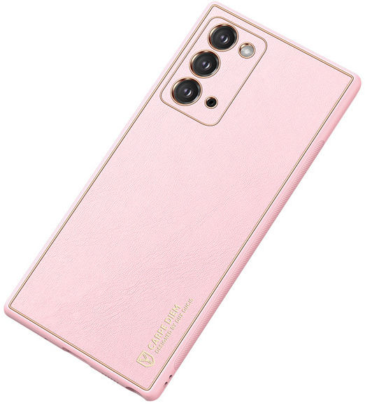Dux Ducis Yolo Series Samsung Galaxy Note 20 Hoesje Backcover Roze afbeelding 2