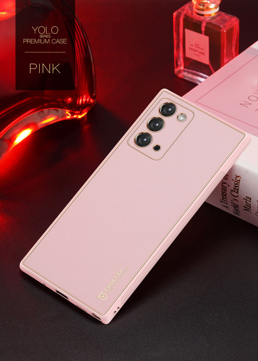 Dux Ducis Yolo Series Samsung Galaxy Note 20 Hoesje Backcover Roze afbeelding 3