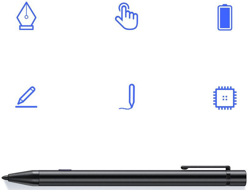 Dux Ducis Bluetooth Stylus Pen Classic (Mini) voor Apple iPad Rood afbeelding 3