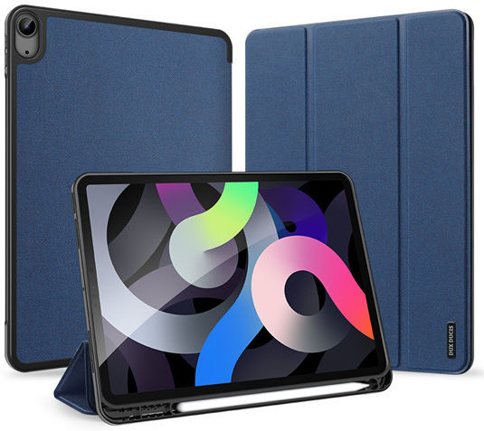 Dux Ducis Domo iPad Pro 11 2018 / Air (2020/2022) Tri-fold Hoes Blauw afbeelding 1